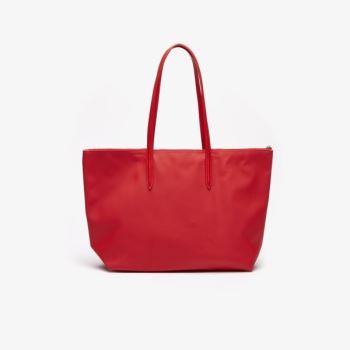 Lacoste L.12.12 Concept Zip Tote Bag Dámské - Taška Červené | CZ-3ff4nw